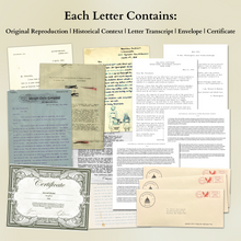 Load image into Gallery viewer, Historic Letter Subscription Gift Pack (American History 1776 - 1976)
